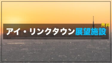千葉県市川市のアイ・リンクタウン展望施設で 夕日×富士山×スカイツリーを撮影